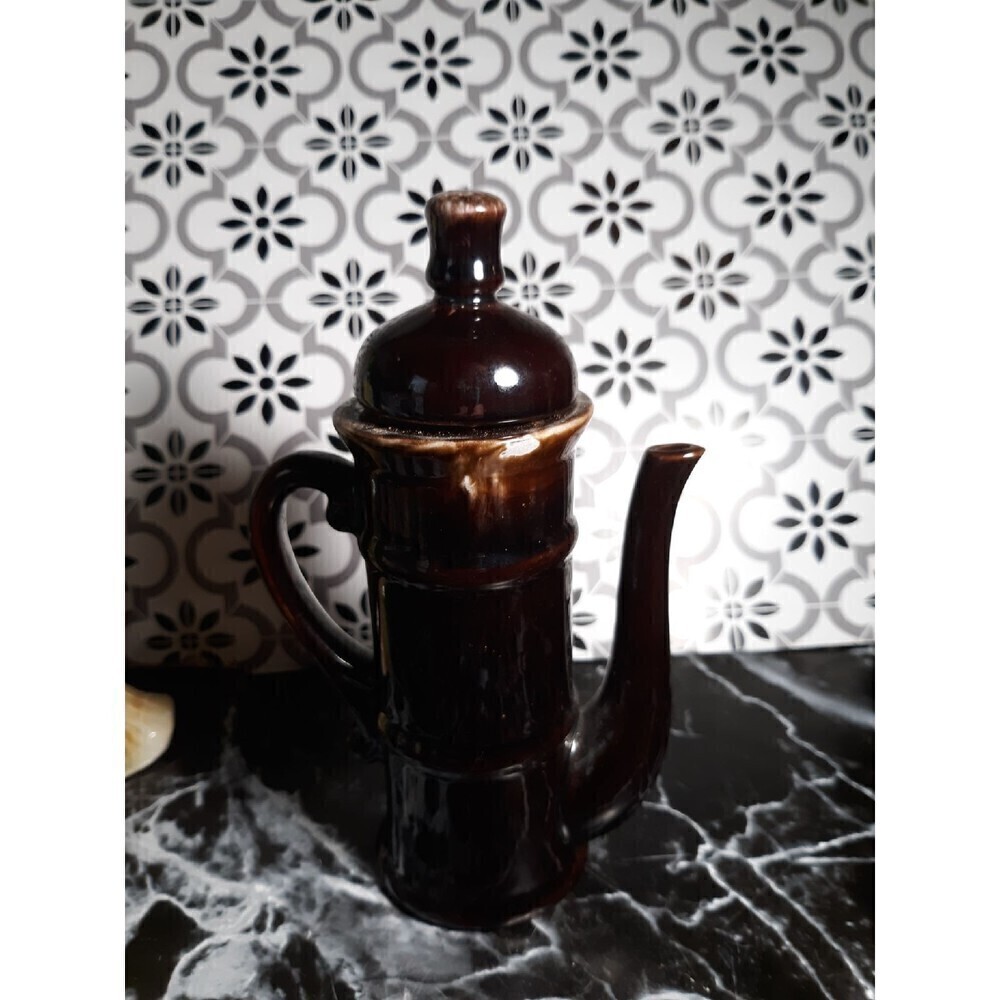 Tilso Japan handpainted vintage tea pot